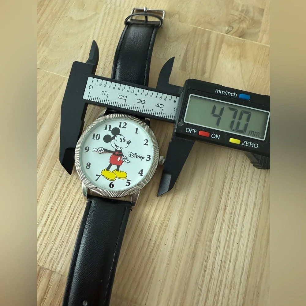 Accutime Disney Mickey Mouse classic watch NEW BATTERY